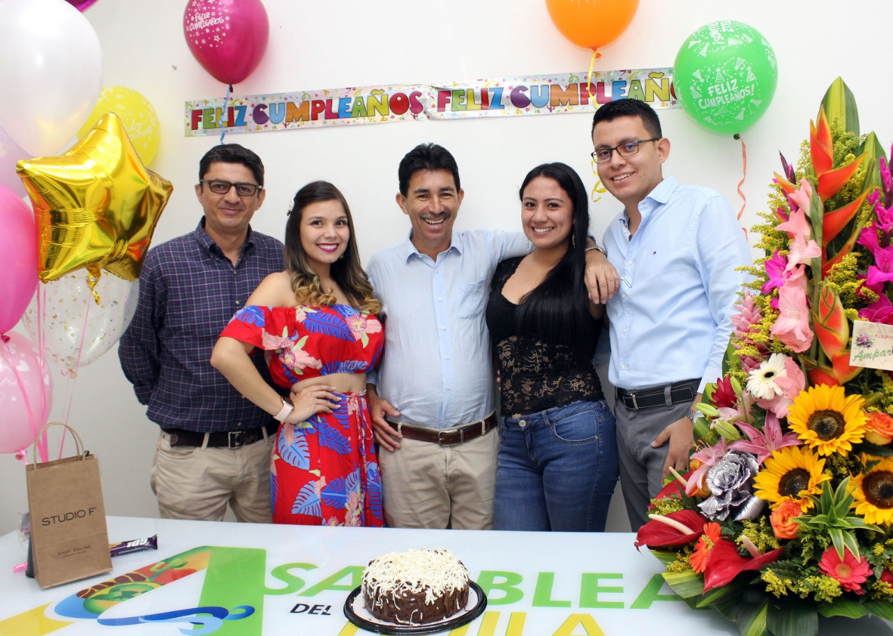 Cesar Velandia, Paula Andrea Durán, William González Henao, Andrea Navia y Grenfell Lozano.